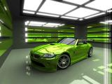Zelené BMW